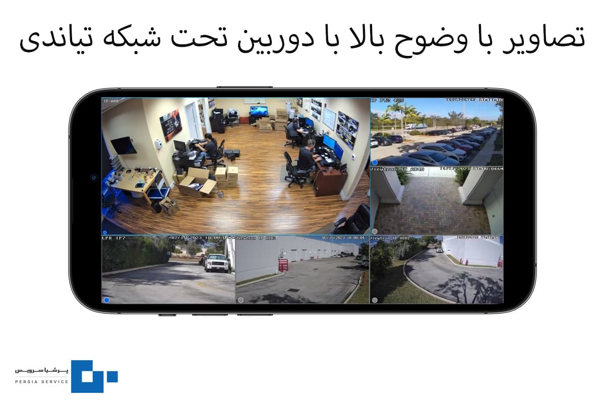 با وضوح بالای تیاندی - دوربین مداربسته IP تیاندی