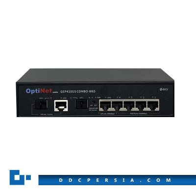 سوئیچ POE مدل GEP410GS COMBO -W65